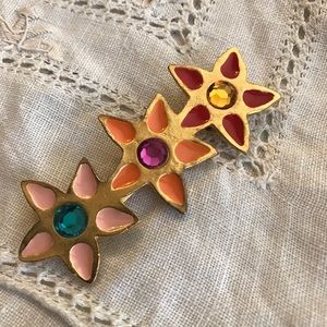 Todd Oldham 90’s Vintage Brass Gold Tone Barrette